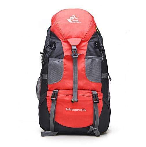 Survival Gears Depot Climbing Bags 50L Red New 50L & 60L Outdoor Backpack For Hiking