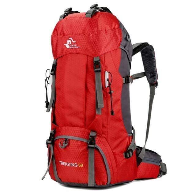 Survival Gears Depot Climbing Bags 60L Red New 50L & 60L Outdoor Backpack For Hiking