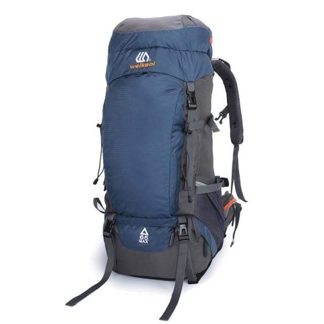 Survival Gears Depot Climbing Bags Blue Large Capacity Outdoor Climbing Camping Bag