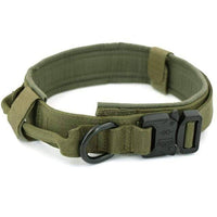 Thumbnail for Survival Gears Depot Collars Green Collar / M (34-42cm) Adjustable Tactical Collar & Leash Set