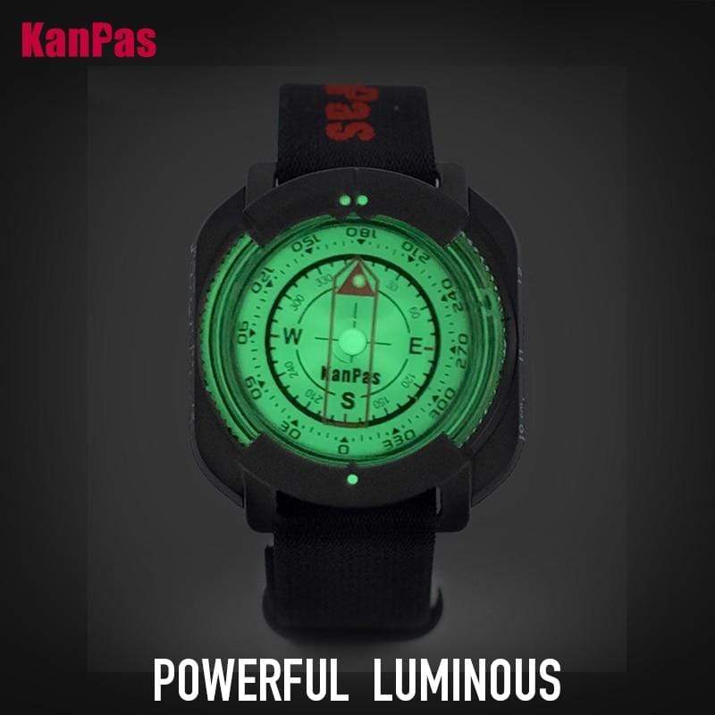 Survival Gears Depot Compass Light Weight Luminous Wrist Band Compass