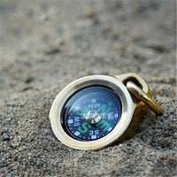 Thumbnail for Survival Gears Depot Compass Portable titanium alloy/Brass Pocket Golden Compass