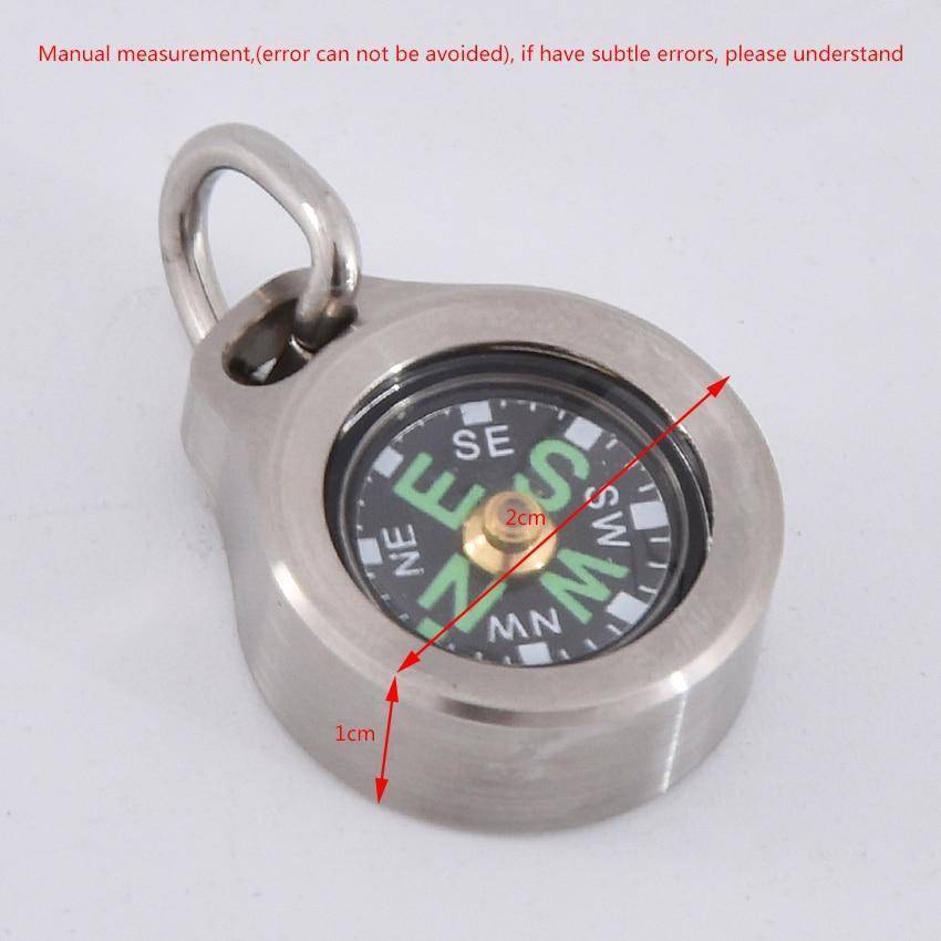 Survival Gears Depot Compass Portable titanium alloy/Brass Pocket Golden Compass