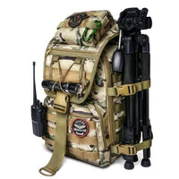 Thumbnail for Wiio CP Camouflage / 30 - 40L Mens Tactical Backpack/Pouch