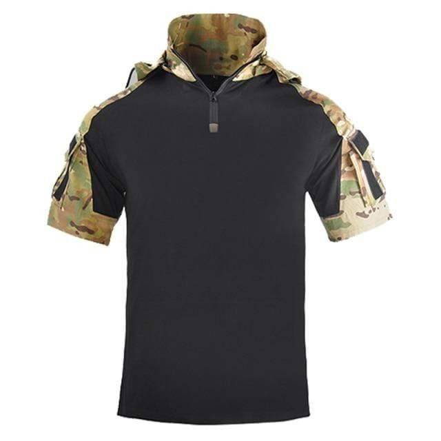 Wiio CP / S 50-60kg Hiking T-Shirt Short Sleeves Camouflage