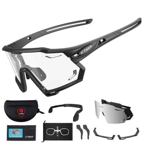 Survival Gears Depot Cycling Eyewear A / 3 Photochromic Cycling Sunglasses