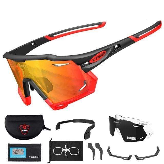 Survival Gears Depot Cycling Eyewear B / 3 UV400 Polarized Outdoor Cycling Sunglasses