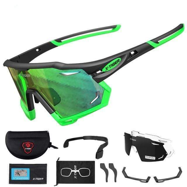Survival Gears Depot Cycling Eyewear C / 3 UV400 Polarized Outdoor Cycling Sunglasses