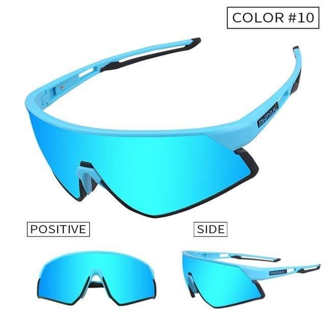 PHMAX Official Store Cycling Eyewear Color 10 / 3 Lens Ultralight Polarized Cycling Sunglasses