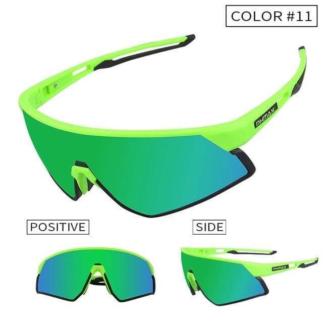 PHMAX Official Store Cycling Eyewear Color 11 / 3 Lens Ultralight Polarized Cycling Sunglasses