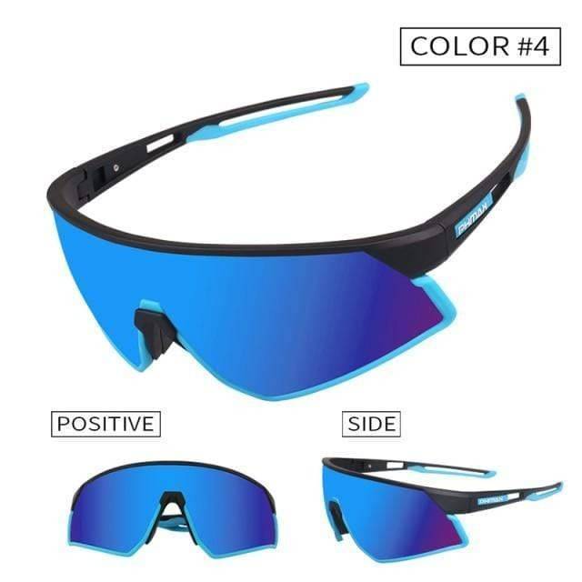 PHMAX Official Store Cycling Eyewear Color 4 / 3 Lens Ultralight Polarized Cycling Sunglasses