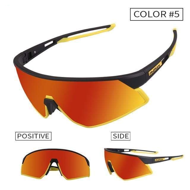PHMAX Official Store Cycling Eyewear Color 5 / 3 Lens Ultralight Polarized Cycling Sunglasses