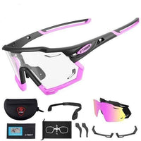 Thumbnail for Survival Gears Depot Cycling Eyewear E / 3 Photochromic Cycling Sunglasses