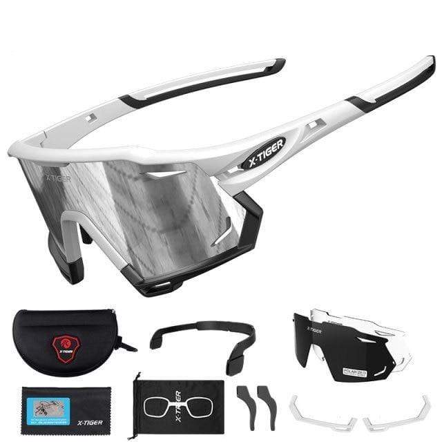 Survival Gears Depot Cycling Eyewear F / 3 UV400 Polarized Outdoor Cycling Sunglasses