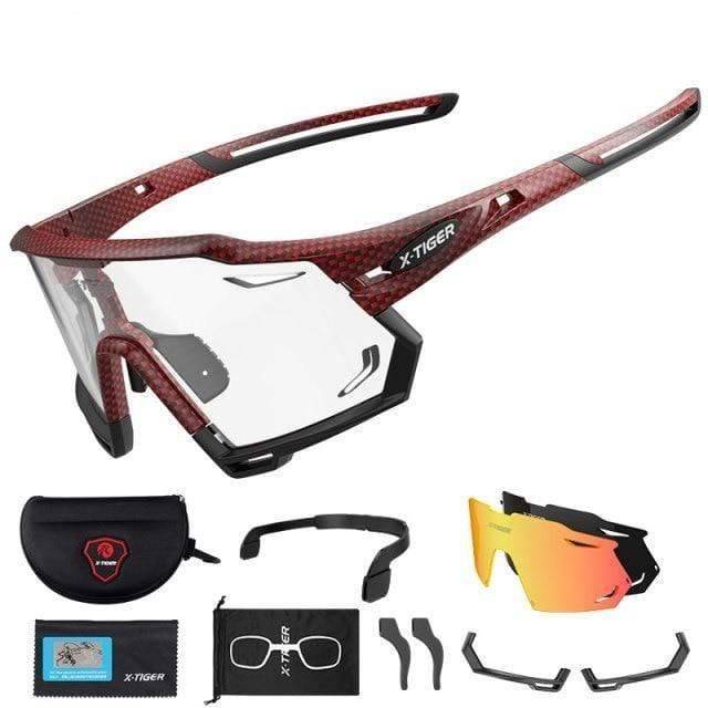 Survival Gears Depot Cycling Eyewear L / 3 Photochromic Cycling Sunglasses