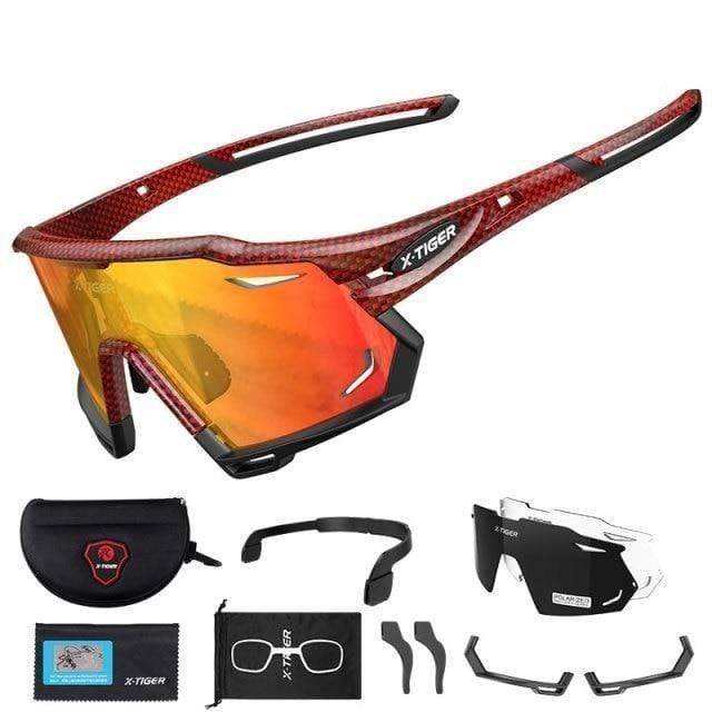 Survival Gears Depot Cycling Eyewear L / 3 UV400 Polarized Outdoor Cycling Sunglasses