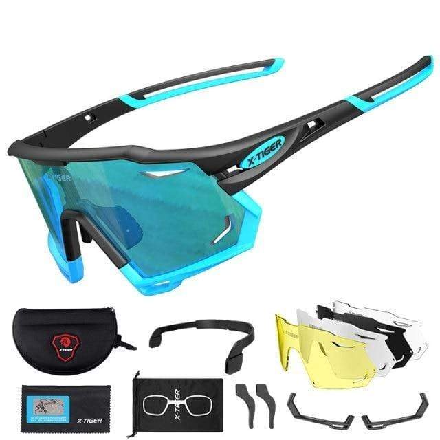 Survival Gears Depot Cycling Eyewear P / 5 UV400 Polarized Outdoor Cycling Sunglasses
