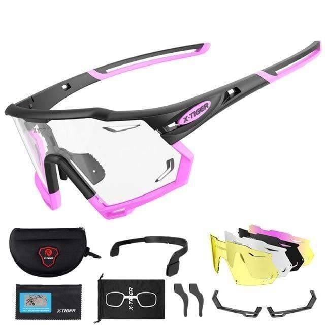 Survival Gears Depot Cycling Eyewear Q / 5 Photochromic Cycling Sunglasses