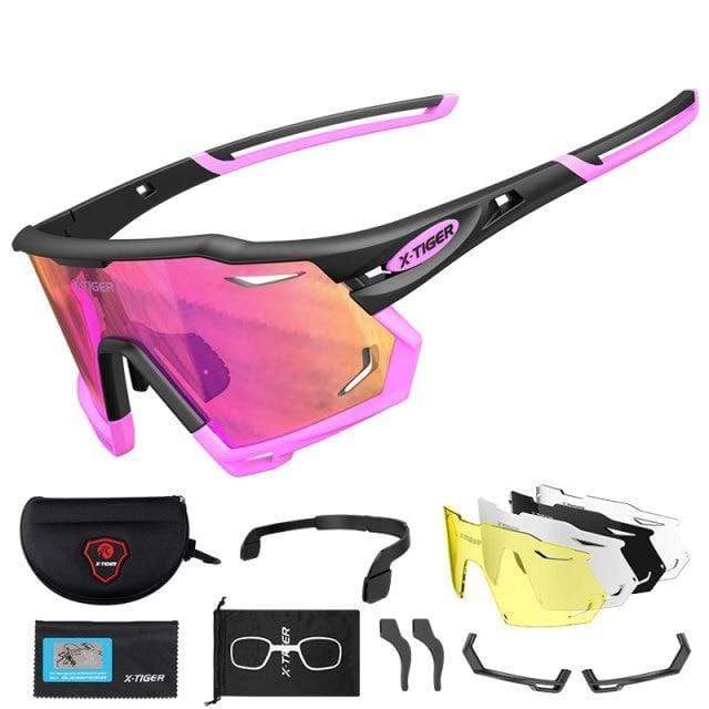 Survival Gears Depot Cycling Eyewear Q / 5 UV400 Polarized Outdoor Cycling Sunglasses