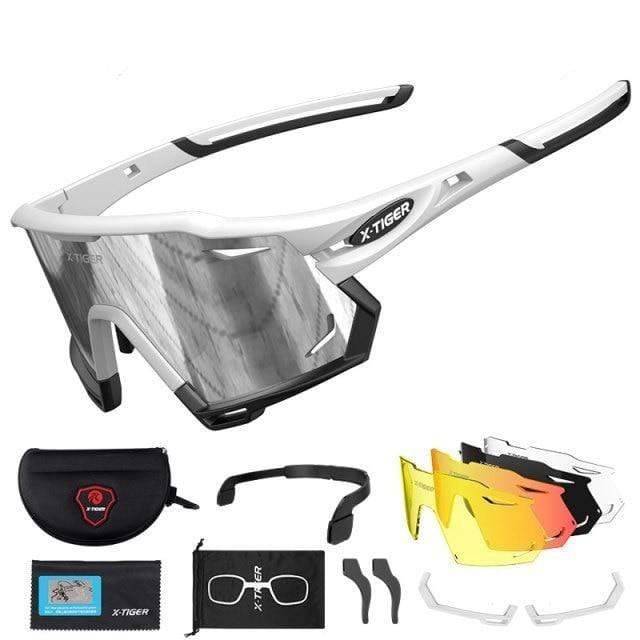 Survival Gears Depot Cycling Eyewear R / 5 UV400 Polarized Outdoor Cycling Sunglasses