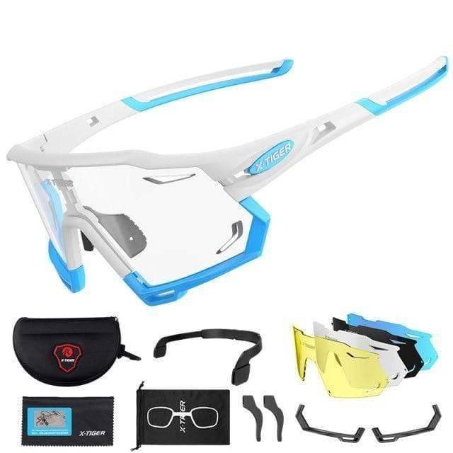 Survival Gears Depot Cycling Eyewear T / 5 Photochromic Cycling Sunglasses
