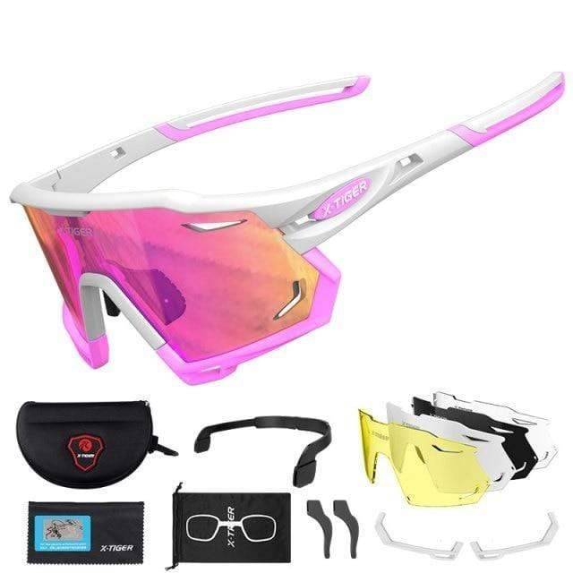 Survival Gears Depot Cycling Eyewear U / 5 UV400 Polarized Outdoor Cycling Sunglasses