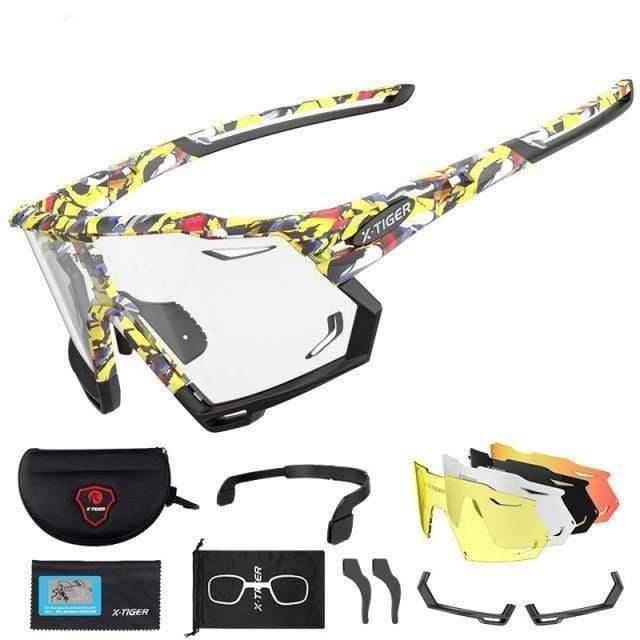 Survival Gears Depot Cycling Eyewear V / 5 Photochromic Cycling Sunglasses