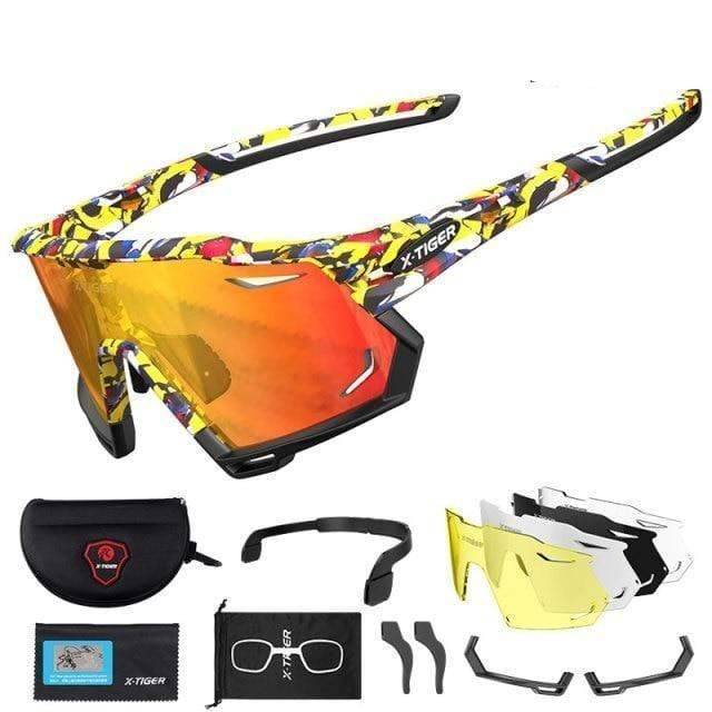 Survival Gears Depot Cycling Eyewear V / 5 UV400 Polarized Outdoor Cycling Sunglasses