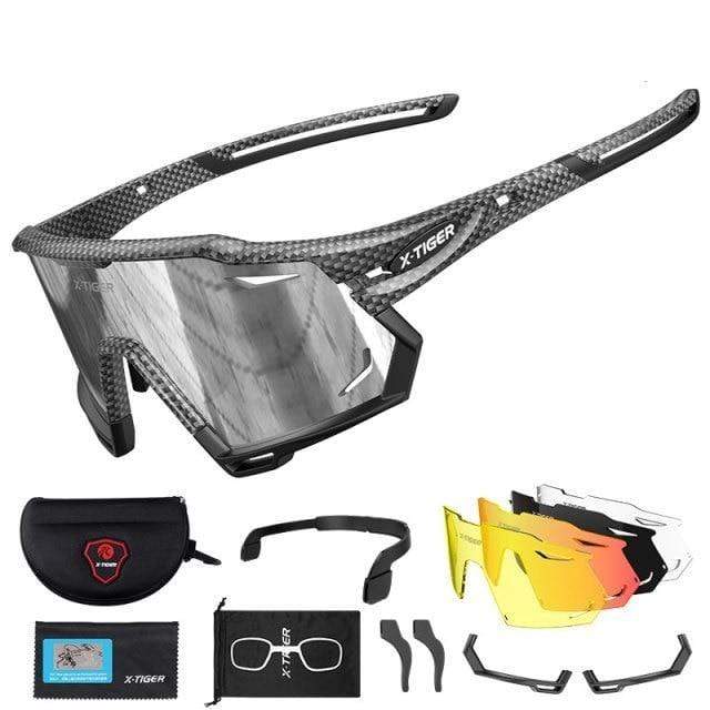 Survival Gears Depot Cycling Eyewear W / 5 UV400 Polarized Outdoor Cycling Sunglasses