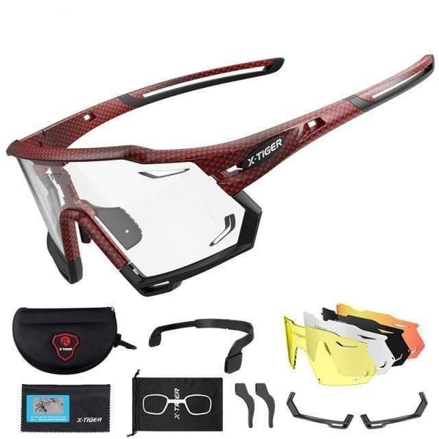 Survival Gears Depot Cycling Eyewear X / 5 Photochromic Cycling Sunglasses