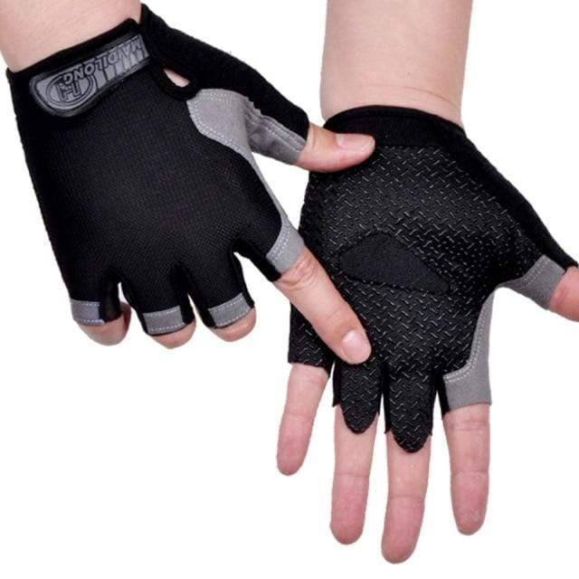 Fingerless cycling gloves with strong grip for bikers8