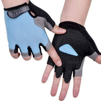 Thumbnail for Fingerless cycling gloves with strong grip for bikers0