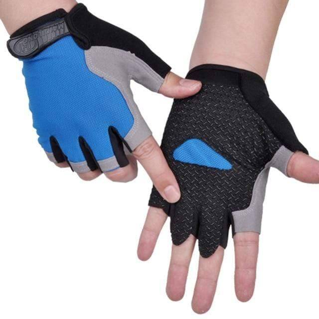 Fingerless cycling gloves with strong grip for bikers15
