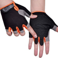 Thumbnail for Fingerless cycling gloves with strong grip for bikers1