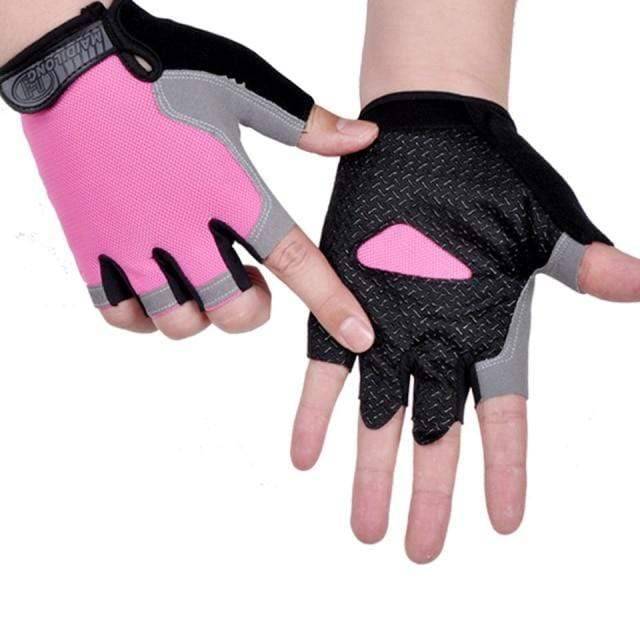 Fingerless cycling gloves with strong grip for bikers14