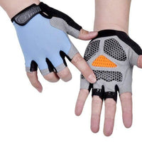 Thumbnail for Fingerless cycling gloves with strong grip for bikers10