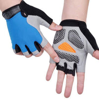 Thumbnail for Fingerless cycling gloves with strong grip for bikers4