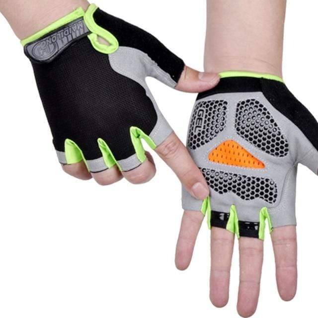 Fingerless cycling gloves with strong grip for bikers3