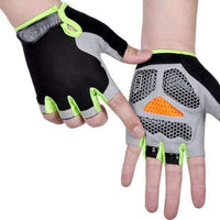 Thumbnail for Fingerless cycling gloves with strong grip for bikers3