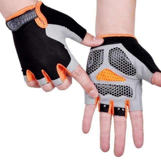 Fingerless cycling gloves with strong grip for bikers9