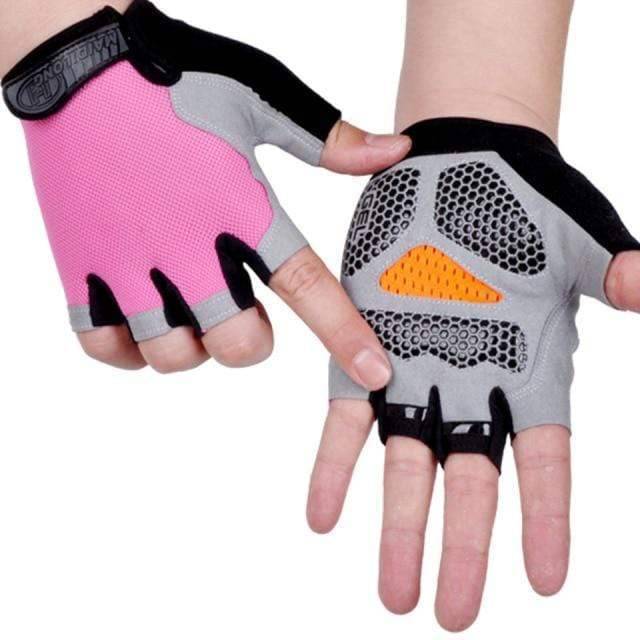 Fingerless cycling gloves with strong grip for bikers5