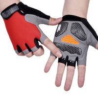 Thumbnail for Fingerless cycling gloves with strong grip for bikers7