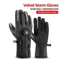 Thumbnail for Survival Gears Depot Cycling Gloves S212BK / S Screen Touch Full Finger Cycling Gloves