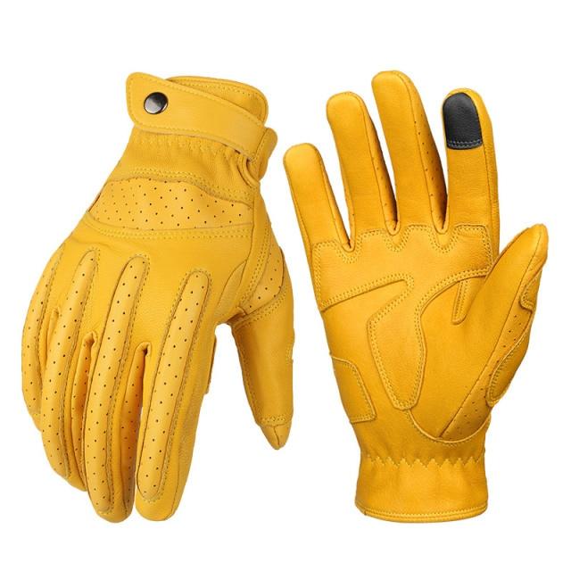 Survival Gears Depot Cycling Gloves Yellow / M Retro Cycling Knight Gloves