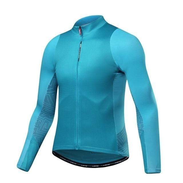 Survival Gears Depot Cycling Jerseys Blue / S Sun Protect Cycling Jersey