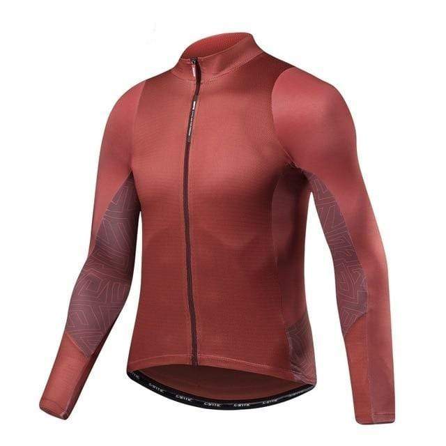 Survival Gears Depot Cycling Jerseys Red / S Sun Protect Cycling Jersey