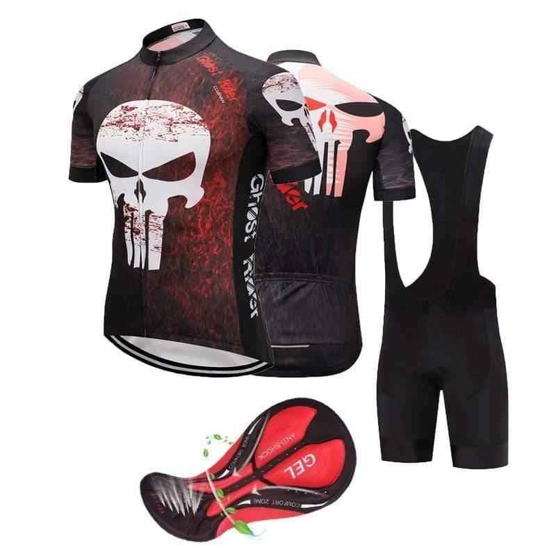 Survival Gears Depot Cycling Sets Skull Cycling Jersey Set