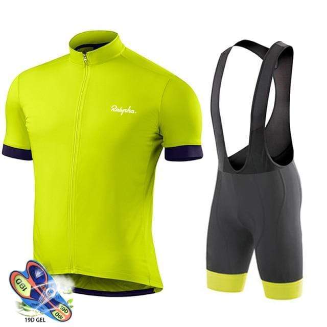 Survival Gears Depot Cycling Sets Yellow Green / XS Pro Road Bike Cycling Suit