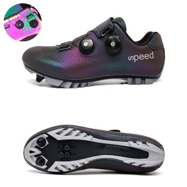 XTERNITY Official Store Cycling Shoes Luminous MTB / 5 Ultralight SPD Cycling Shoe