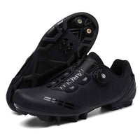 Thumbnail for Survival Gears Depot Cycling Shoes MTB Black / 5.5 Road Cycling SPD SL Lock Shoes